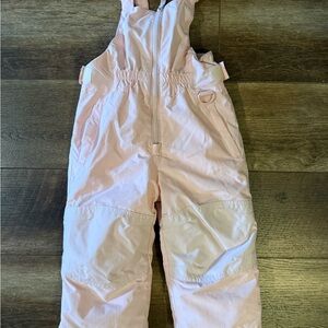 Amazon Essentials Pink Fleece snow bib